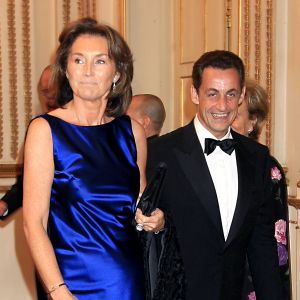 Nicolas Sarkozy et Cécilia Attias le 18 novembre 2006, à Paris.