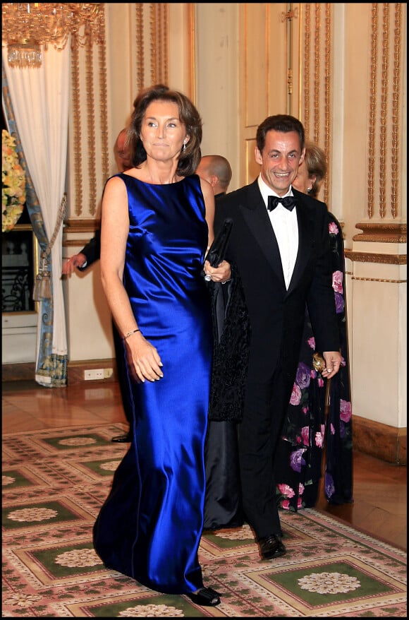 Nicolas Sarkozy et Cécilia Attias le 18 novembre 2006, à Paris.
