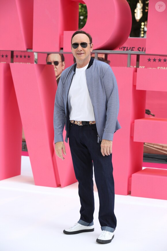 Kevin Spacey - Les célébrités arrivent à la première de "Baby Driver" à Londres le 21 juin 2017.