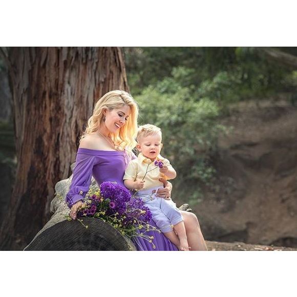 Heidi Montag et son fils Gunner. Mai 2019.