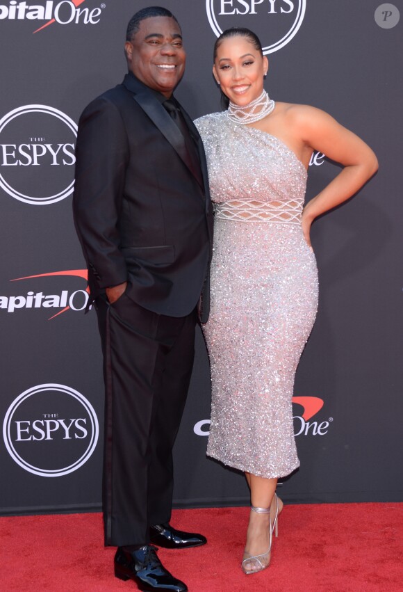Tracy Morgan et sa femme Megan assistent aux ESPY Awards 2019 au Staples Center à Los Angeles, le 10 juillet 2019.