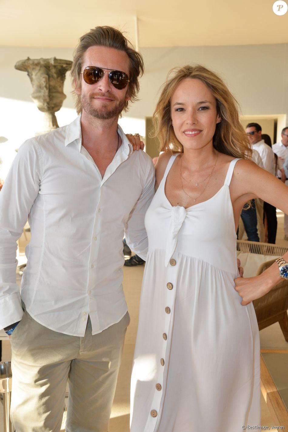 Exclusif - Philippe Lacheau et sa compagne Elodie Fontan (Marraine du