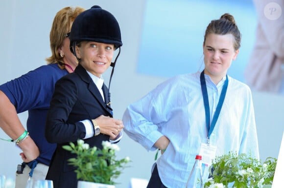 Exclusif - Mary Kate Olsen lors du Longines Paris Eiffel Jumping au Champ de Mars à Paris, France, le 7 juillet 2019.