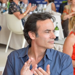 Exclusif - Anthony Delon - People dans la tente VIP - Longines Paris Eiffel Jumping au Champ de Mars à Paris, le , le 7 juillet 2019. © Veeren Ramsamy/Bestimage