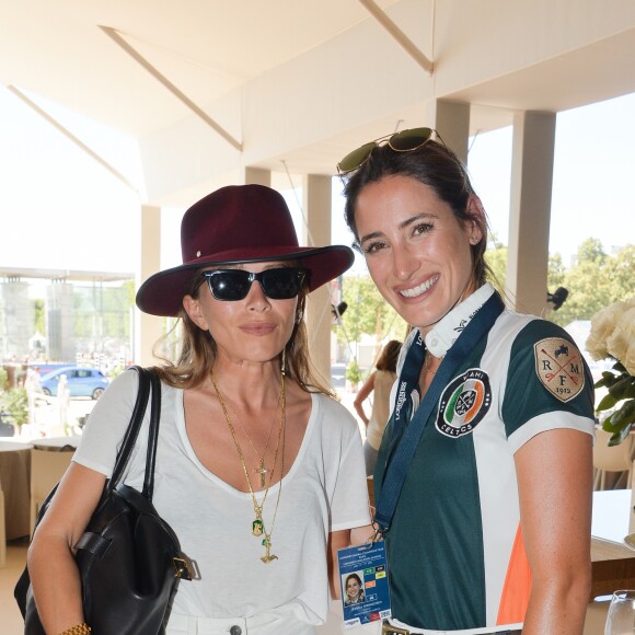 Exclusif - Mary-Kate Olsen et Jessica Springsteen - Tente - People au déjeuner du Longines Paris Eiffel Jumping au Champ de Mars à Paris, le 5 juillet 2019. © Veeren Ramsamy/Bestimage