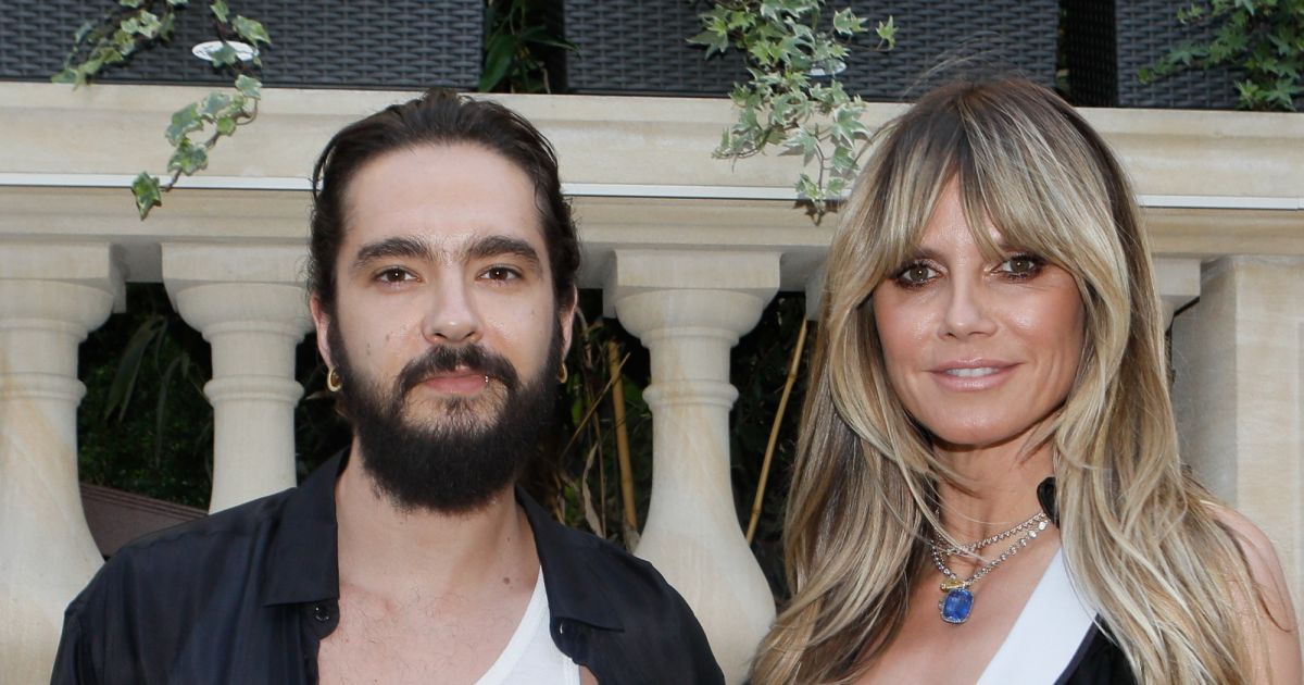 Heidi Klum et son fiancé Tom Kaulitz arrivent à la soirée de lancement