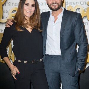 Exclusif - Karine Ferri et Christophe Beaugrand au 7ème gala de l'association "Les Rois du Monde" avec un plateau d'artistes et une vente aux enchères au profit des enfants défavorisés, orphelins et hospitalisés, suivi d'une soirée dansante à la Salle Wagram à Paris, le 18 février 2019.© Cyril Moreau/Bestimage