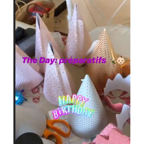 Karine Ferri et Yoann Gourcuff fêtent les 1 an de leur fille Claudia, le 16 juillet 2019