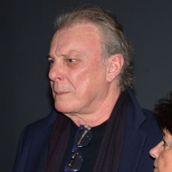 Herbert Léonard et sa femme Cléo (Chantal Rousselot) - Avant-première du film "Les dents, pipi et au lit" au cinéma UGC Ciné Cité Les Halles à Paris, France, le 27 mars 2018. © Veeren/Bestimage