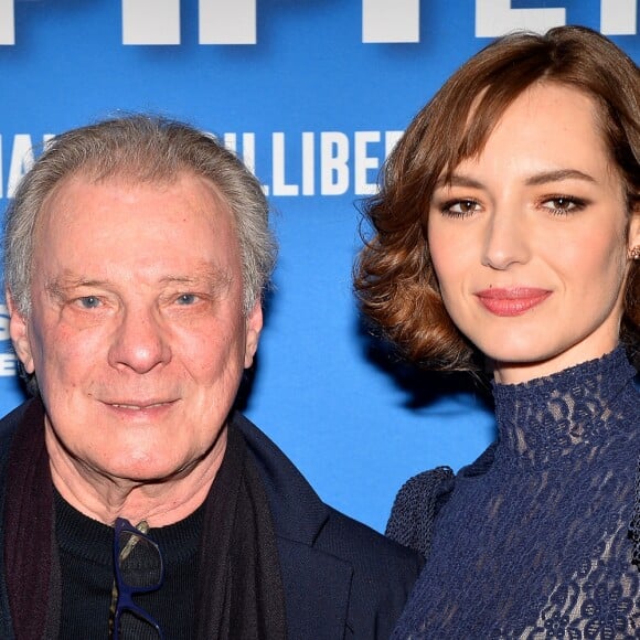 Herbert Léonard et Louise Bourgoin - Avant-première du film "Les dents, pipi et au lit" au cinéma UGC Ciné Cité Les Halles à Paris, France, le 27 mars 2018. © Veeren/Bestimage