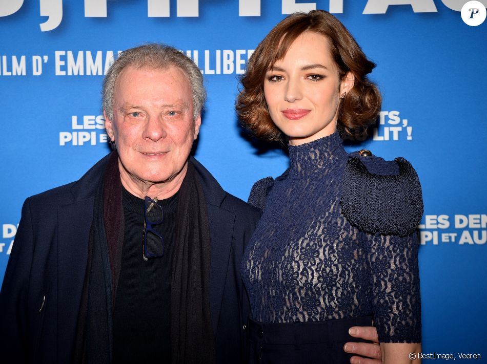 Herbert Léonard et Louise Bourgoin - Avant-première du film Les dents