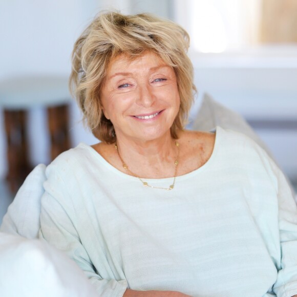 Exclusif - Rendez-vous avec la scénariste Danièle Thompson dans sa maison à Saint-Tropez, le 15 juillet 2019.