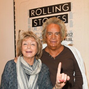 Exclusif - Danièle Thompson et son mari Albert Koski - Vernissage de l'exposition "Le fabuleux destin d'Albert Koski" à l'espace Sylvia Rielle à Paris le 3 juillet 2019. © Coadic Guirec/Bestimage