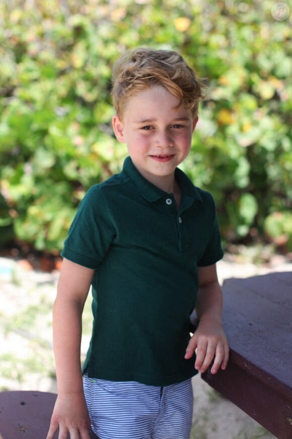 Le prince George de Cambridge photographié par sa mère la duchesse Catherine à l'occasion de son 6e anniversaire le 22 juillet 2019. ©The Duchess of Cambridge/PA Wire/ABACAPRESS.COM