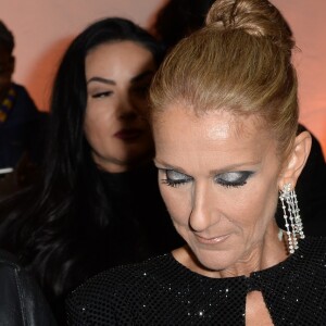 Céline Dion, Pepe Munoz au défilé de mode Haute-Couture printemps-été 2019 "Alexandre Vauthier" à Paris. Le 22 janvier 2019 © CVS-Veeren / Bestimage