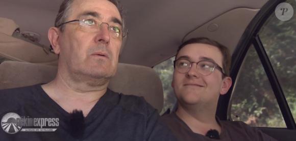 Patrice et Benjamin lors de l'émission "Pékin Express 2019" du 25 juillet, sur M6
