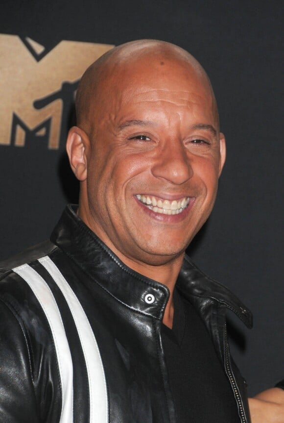 Vin Diesel lors des ''2017 MTV Movie And TV Awards'' à Los Angeles, le 7 mai 2017.