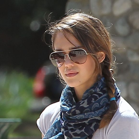 Jessica Alba à Los Angeles, le 2 avril 2012.