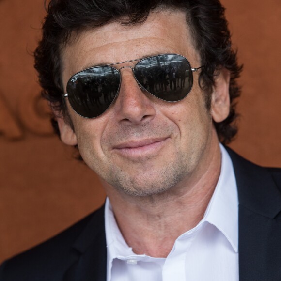 Patrick Bruel - Les célébrités au village des Internationaux de Tennis de Roland Garros à Paris, le 10 juin 2018. © Jacovides/Moreau/Bestimage