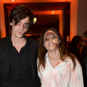 Capucine Anav et Alain-Fabien Delon - Soirée "Fanta Halloween Show" à Paris, le 31 octobre 2018. © Veeren/Bestimage