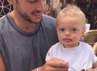 Caroline Receveur : Son fils Marlon (1 an) fait ses premiers pas sur la plage