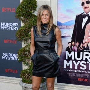 Jennifer Aniston à la soirée Murder Mystery au Linwood Dunn Theater à Hollywood, Los Angeles, le 10 juin 2019.