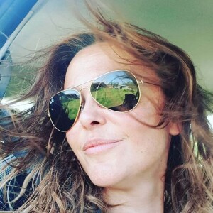 Selfie de Sandrine Quétier. 2019.