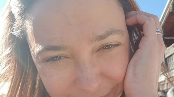 Sandrine Quétier : Bronzée et sans maquillage en Corse, ses vacances mémorables