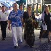 Michael Douglas et sa Catherine Zeta-Jones en vacances à Portofino en Italie le 31 juillet 2019.