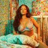 Rihanna dévoile la nouvelle collection de sa marque de lingerie, SavagexFenty. Août 2019.