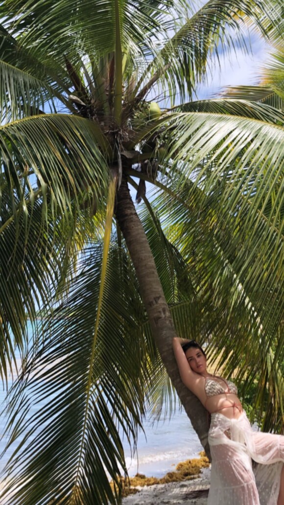 Agathe Auproux a partagé sur Instagram de nombreuses images de ses vacances en Martinique, en juillet 2019