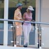Exclusif - Katy Perry, son fiancé Orlando Bloom et plusieurs amis profitent d'un après-midi ensoleillé sur l'île espagnole de Majorque. Le 24 juillet 2019.