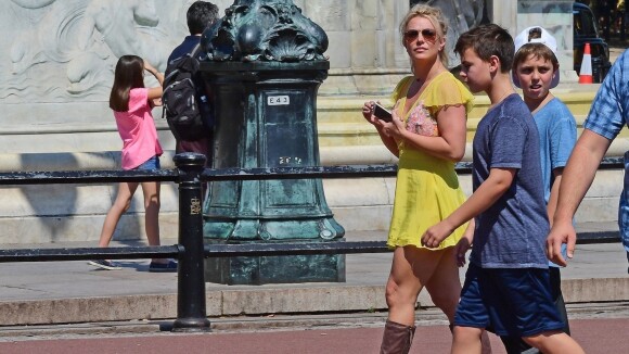 Britney Spears : Sortie en famille à Disneyland avec ses fils, Sean et Jayden