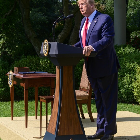 Donald Trump à Washington, le 29 juillet 2019.