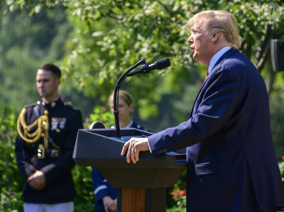 Donald Trump à Washington, le 29 juillet 2019.