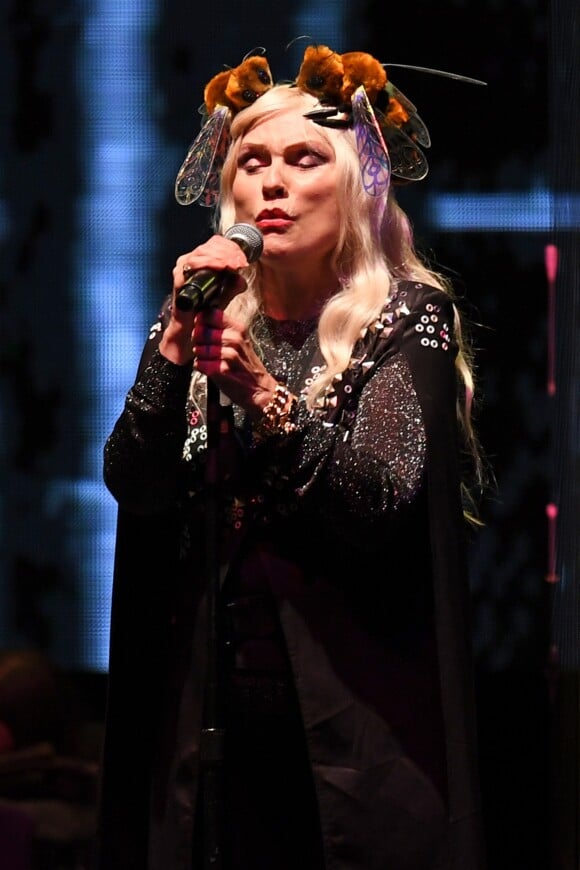 Debbie Harry en concert au Hard Rock Live à Hollywood en Floride, le 8 août 2017.
