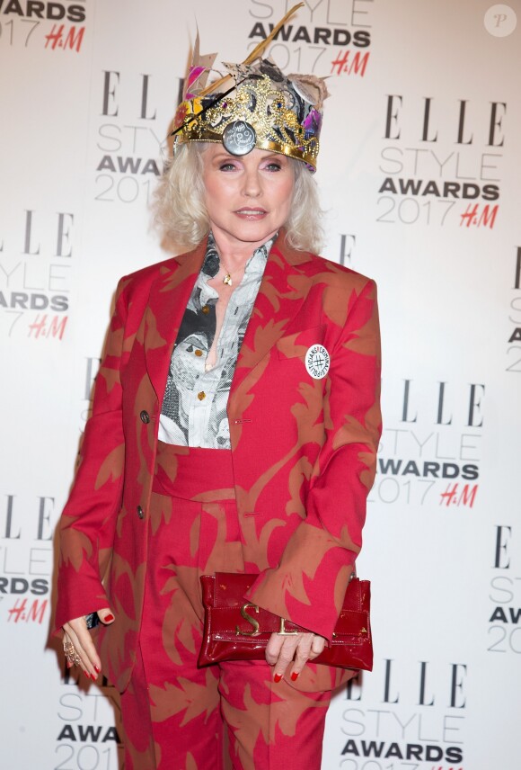 Debbie Harry - Tapis rouge de la cérémonie Elle Style Awards 2017 au One Mayfair à Londres, le 13 février 2017