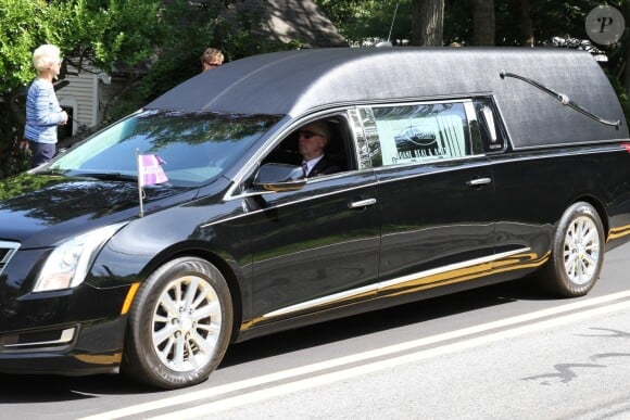 Obsèques de Saoirse Kennedy Hill, la petite fille de Robert F. Kennedy à l'église Our Lady of Victory Church à Barnstable dans le Massachusetts le 5 août 2019.