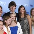 La famille Kennedy - dont Conor et Saoirse - à la Première du documentaire HBO "Ethel", le 15 octobre 2012 à New York.