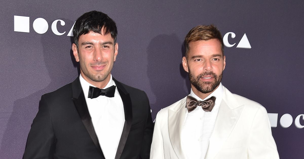 Ricky Martin et son mari Jwan Yosef à la soirée MOCA