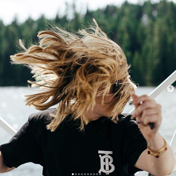 Adele publie des photographies de ses vacances estivales, le 11 août 2019.