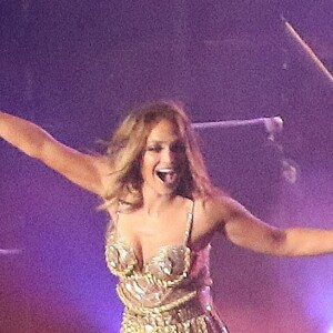 Exclusif - Jennifer Lopez en concert à Fuengirola en Espagne, le 8 août 2019.