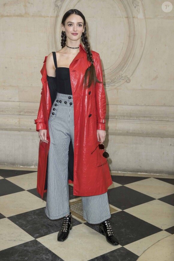 Charlotte Le Bon - Photocall du défilé de mode "Christian Dior", collection prêt-à-porter automne-hiver 2018/2019, à Paris. Le 27 février 2018 © .
