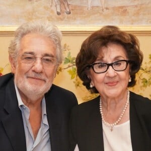 Exclusif - Placido Domingo et sa femme Marta ont fêté leur 57ème anniversaire de mariage à Vérone, entourés de leur famille et leurs amis. Le 3 août 2019  Exclusive - For Germany Call for price - Opera singer Plácido Domingo and his wife celebrate their 57th wedding anniversary family and friends in Verona, Italy. On August 3rd 201903/08/2019 - Vérone