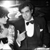 Placido Domingo et Marisa Berenson à Paris en 1983, à la première du film "La Traviata".