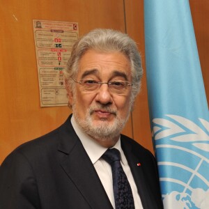 Placido Domingo - Cérémonie de nomination de Placido Domingo en qualité d'Ambassadeur de bonne volonté de l'Unesco a Paris le 21 Novembre 2012.