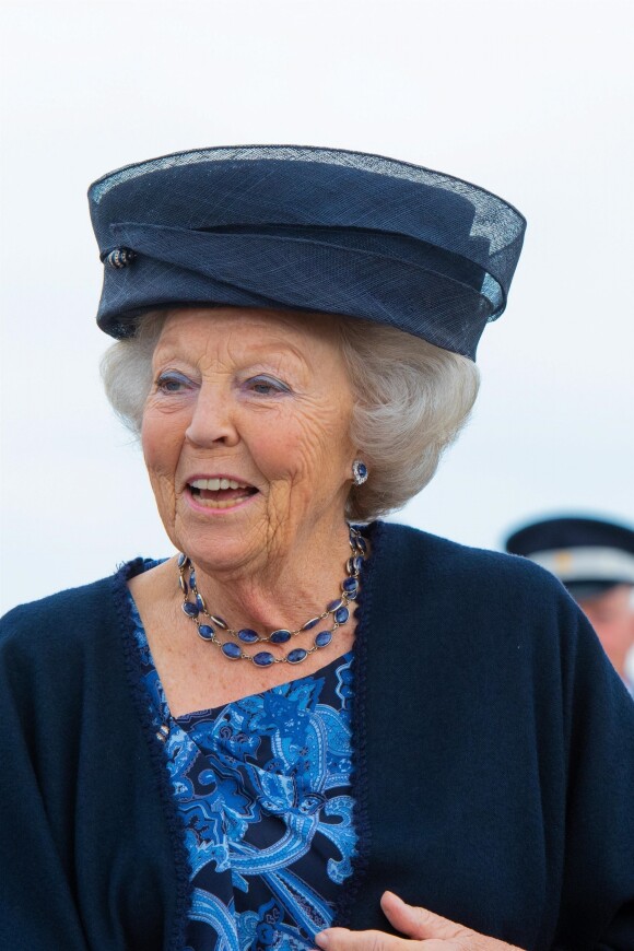 La princesse Beatrix des Pays-Bas en visite pour le 200e anniversaire des célébrations du moulin à vent de Hermien à Harreveld dans la commune néerlandaise d'Oost Gelre, le 17 mai 2019.