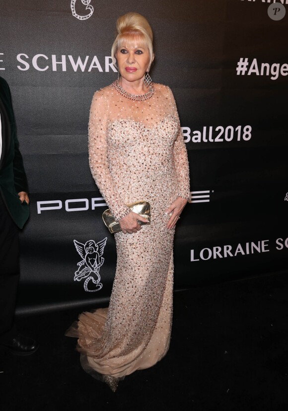 Ivana Trump - People à la soirée "Angel Ball 2018" à New York. Le 22 octobre 2018