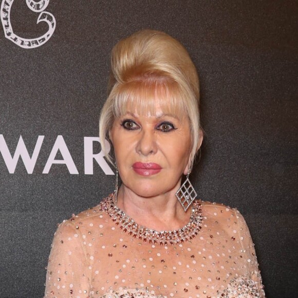 Ivana Trump - People à la soirée "Angel Ball 2018" à New York. Le 22 octobre 2018