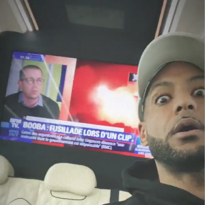 Booba réagit à la fusillade survenue lors du tournage de son clip- 21 août 2019.